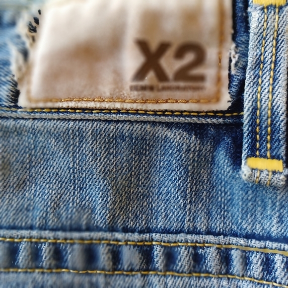 X2 DENIM LABOLATORY Vintage Men's Jeans Size 33x34 - Picture 5 of 5